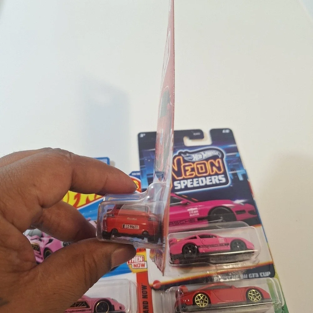 Hot Wheels Porsche 6 Cars Neon Speeders/ Matchbox‎ Target Red/ 55th Anniversary